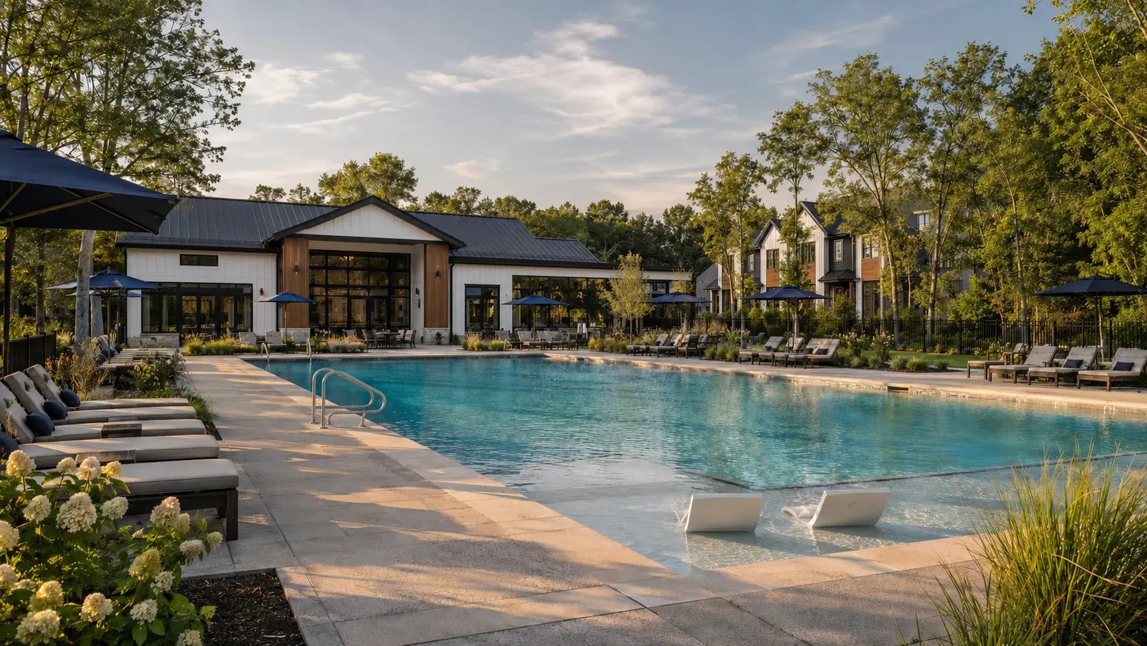 Resort pool at Echelon Preserve